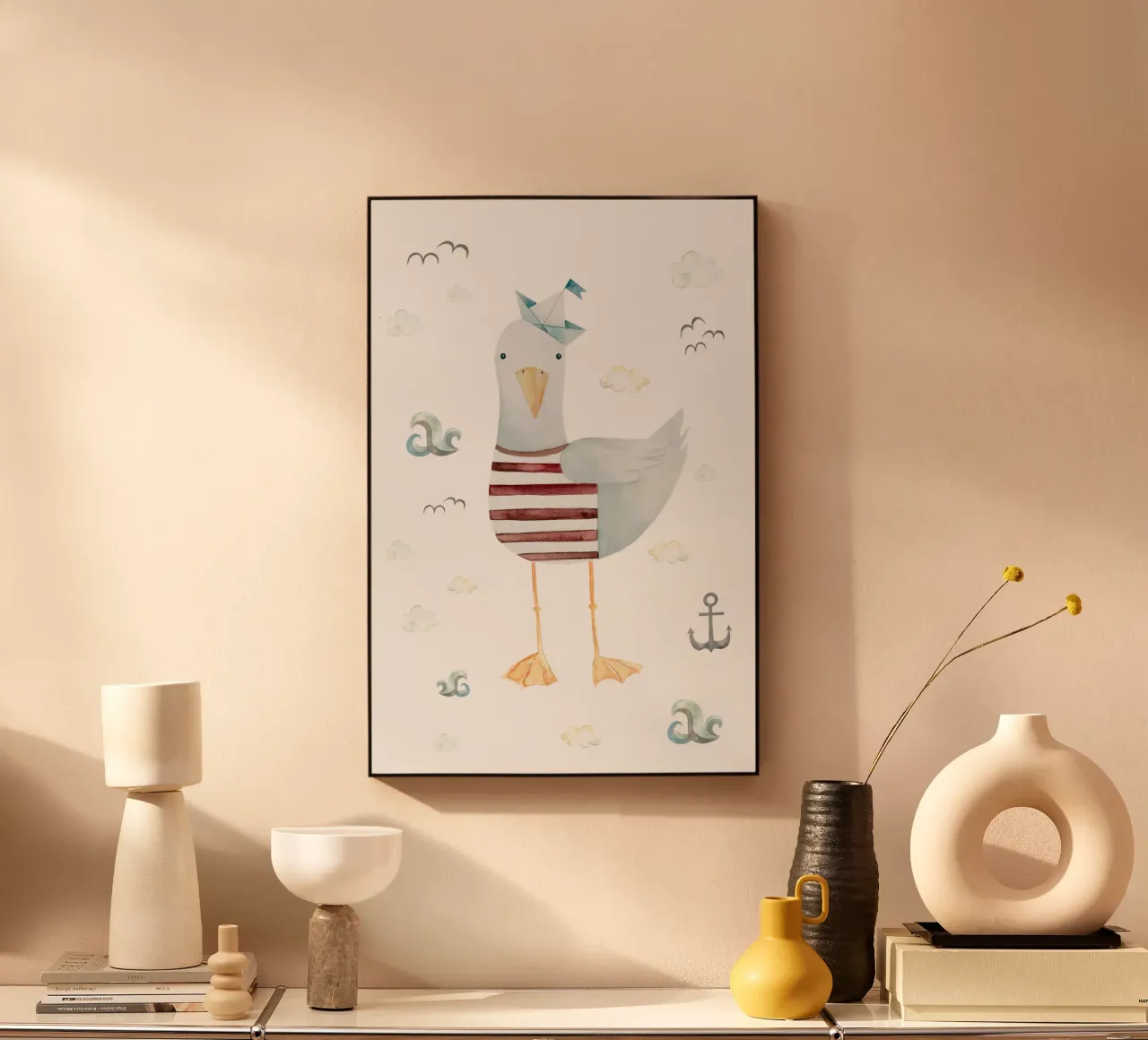 Kleine Möwe plexiglass da Sabrina Ziegenhorn