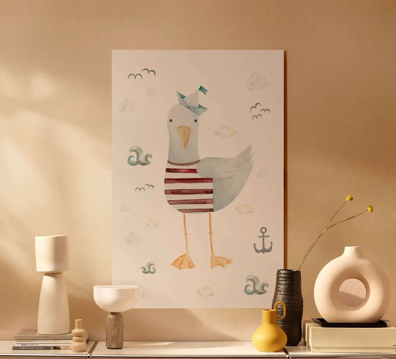 Kleine Möwe plexiglass da Sabrina Ziegenhorn