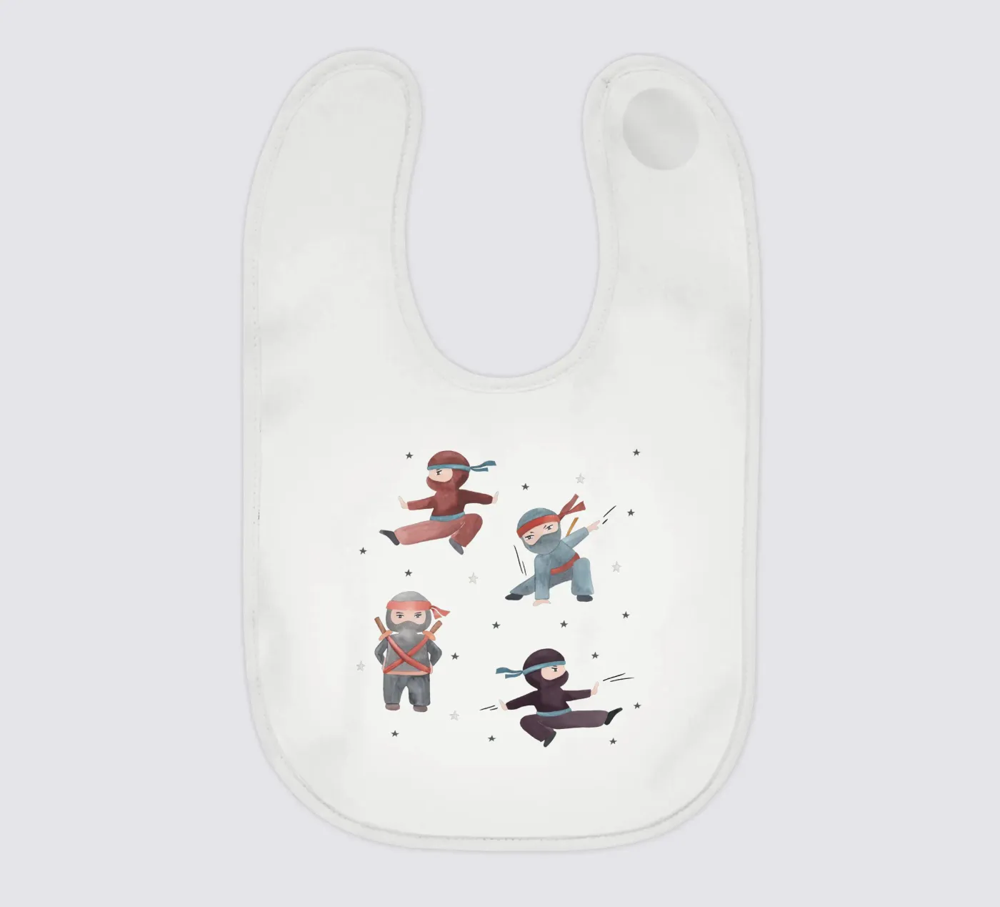 Ninjas Babylätzchen von Sabrina Ziegenhorn