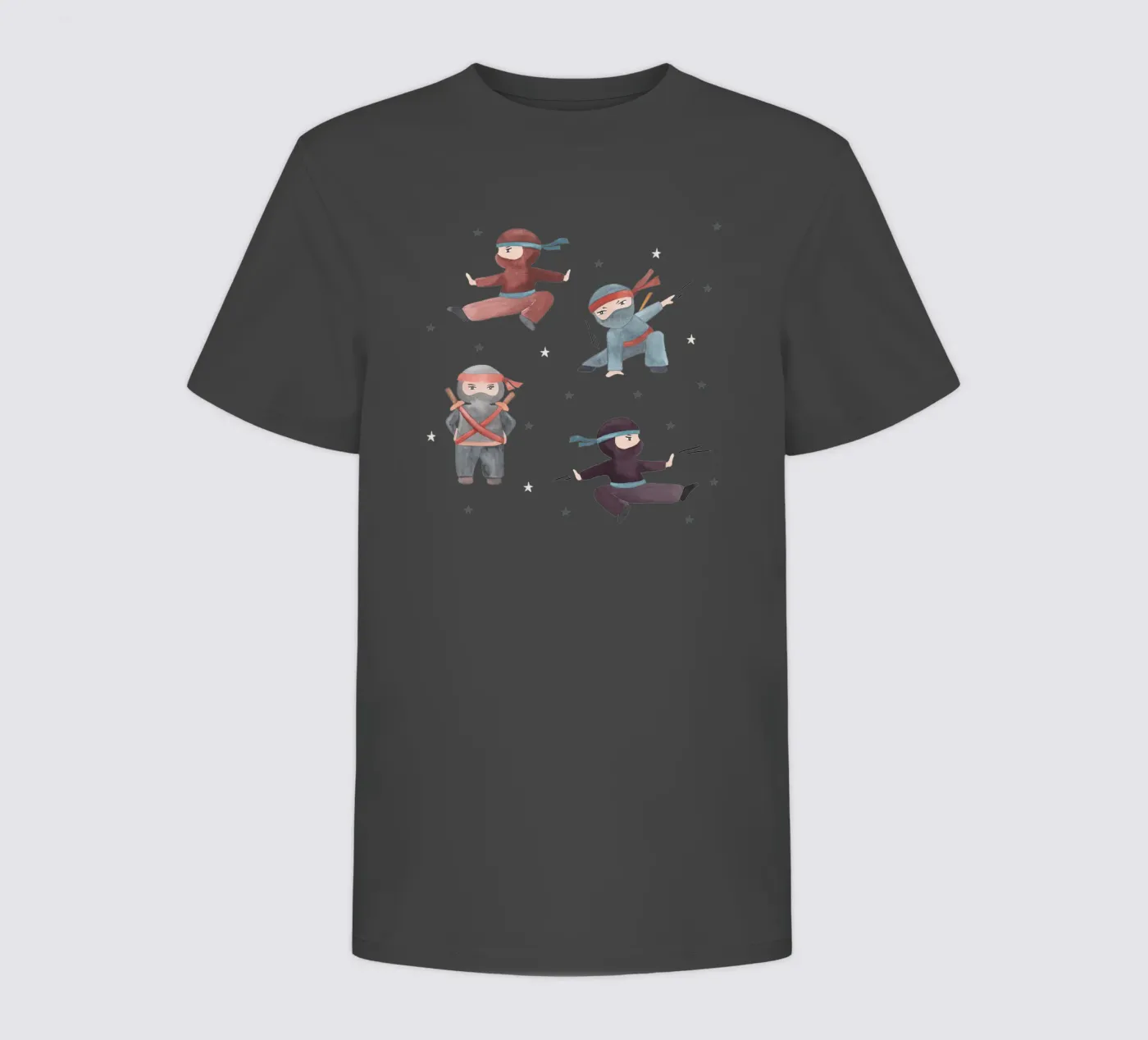 Ninjas t-shirt bambini da Sabrina Ziegenhorn