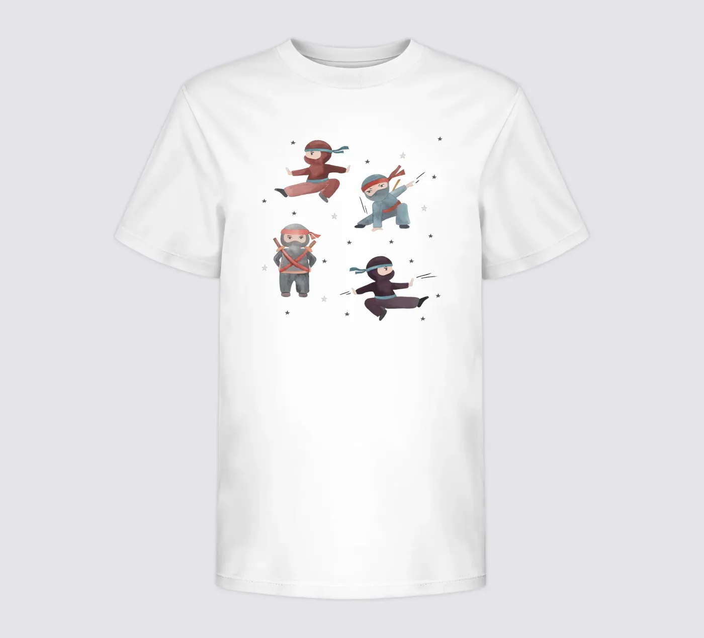 Ninjas t-shirt bambini da Sabrina Ziegenhorn