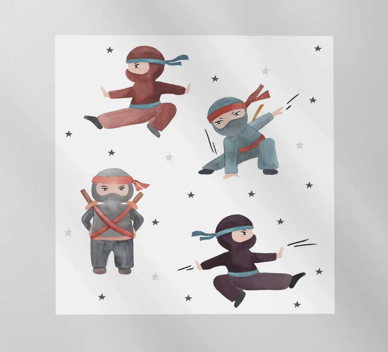 Ninjas pellicola backlit da Sabrina Ziegenhorn