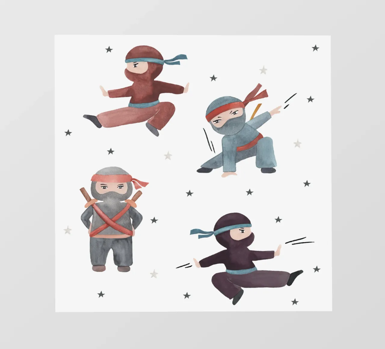 Ninjas pellicola backlit da Sabrina Ziegenhorn