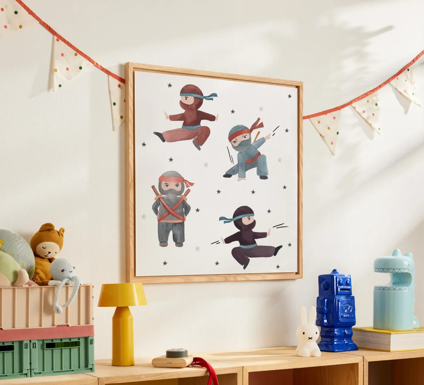 Ninjas plexiglass da Sabrina Ziegenhorn