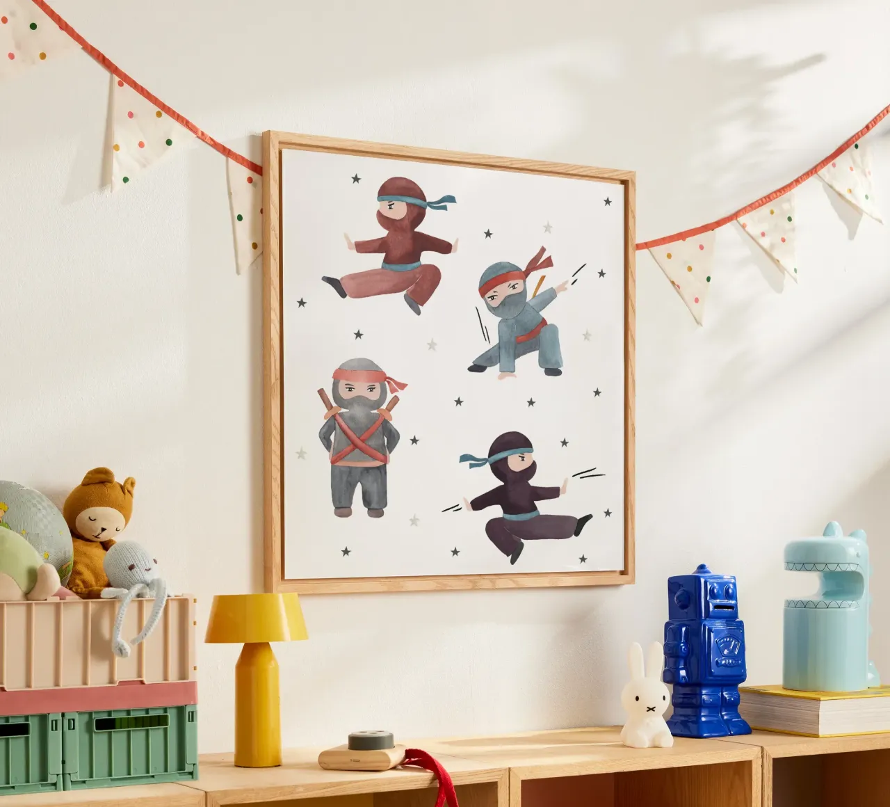 Ninjas plexiglass da Sabrina Ziegenhorn