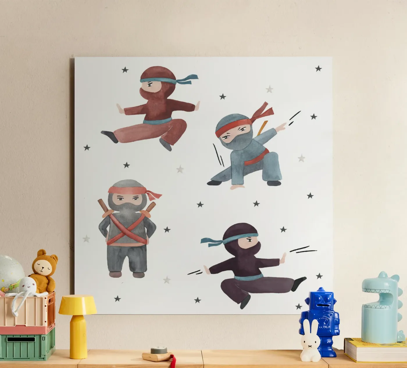 Ninjas forex plate by Sabrina Ziegenhorn