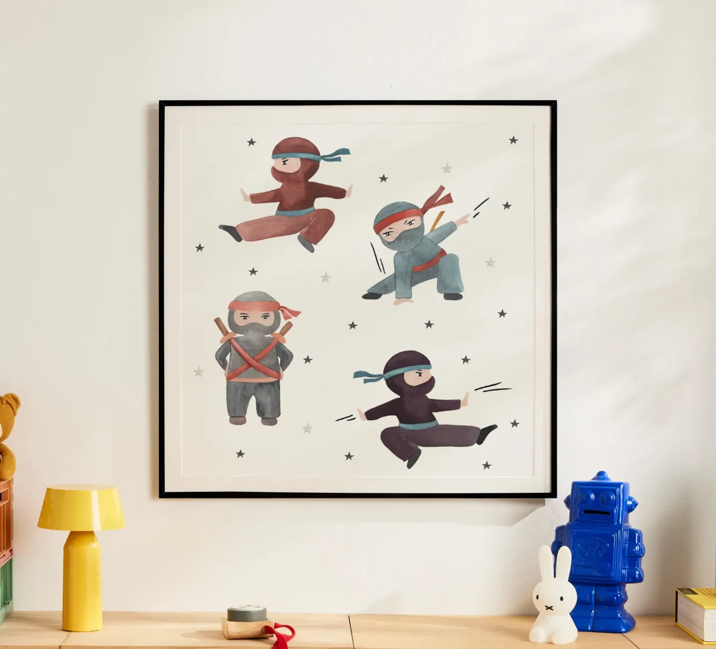 Ninjas poster by Sabrina Ziegenhorn