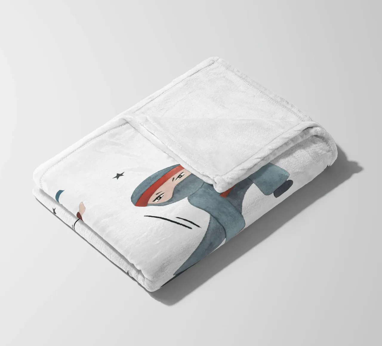 Ninjas coperta in pile da Sabrina Ziegenhorn