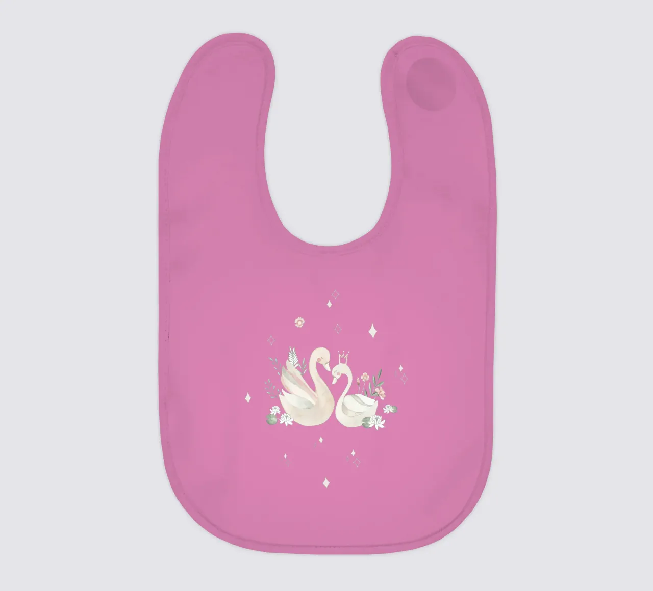 Schwanensee Babylätzchen von Sabrina Ziegenhorn