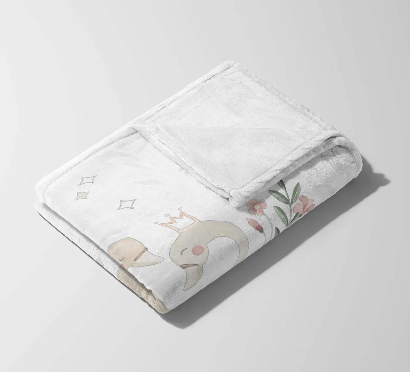 Swan Lake Fleecedecke von Sabrina Ziegenhorn