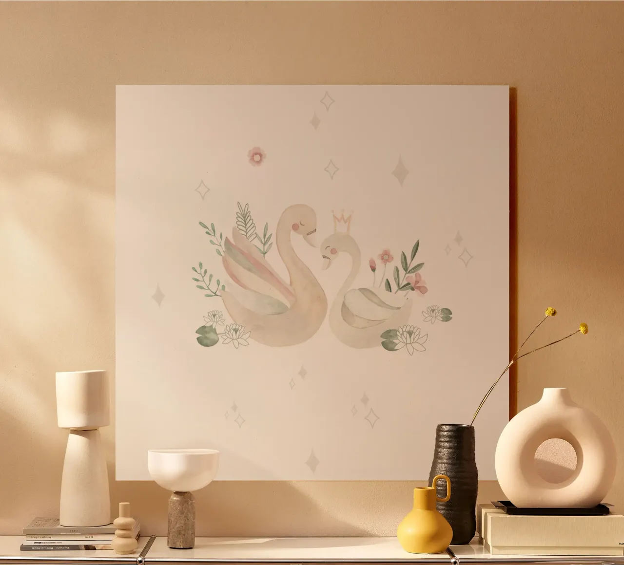 Il lago dei cigni plexiglass da Sabrina Ziegenhorn