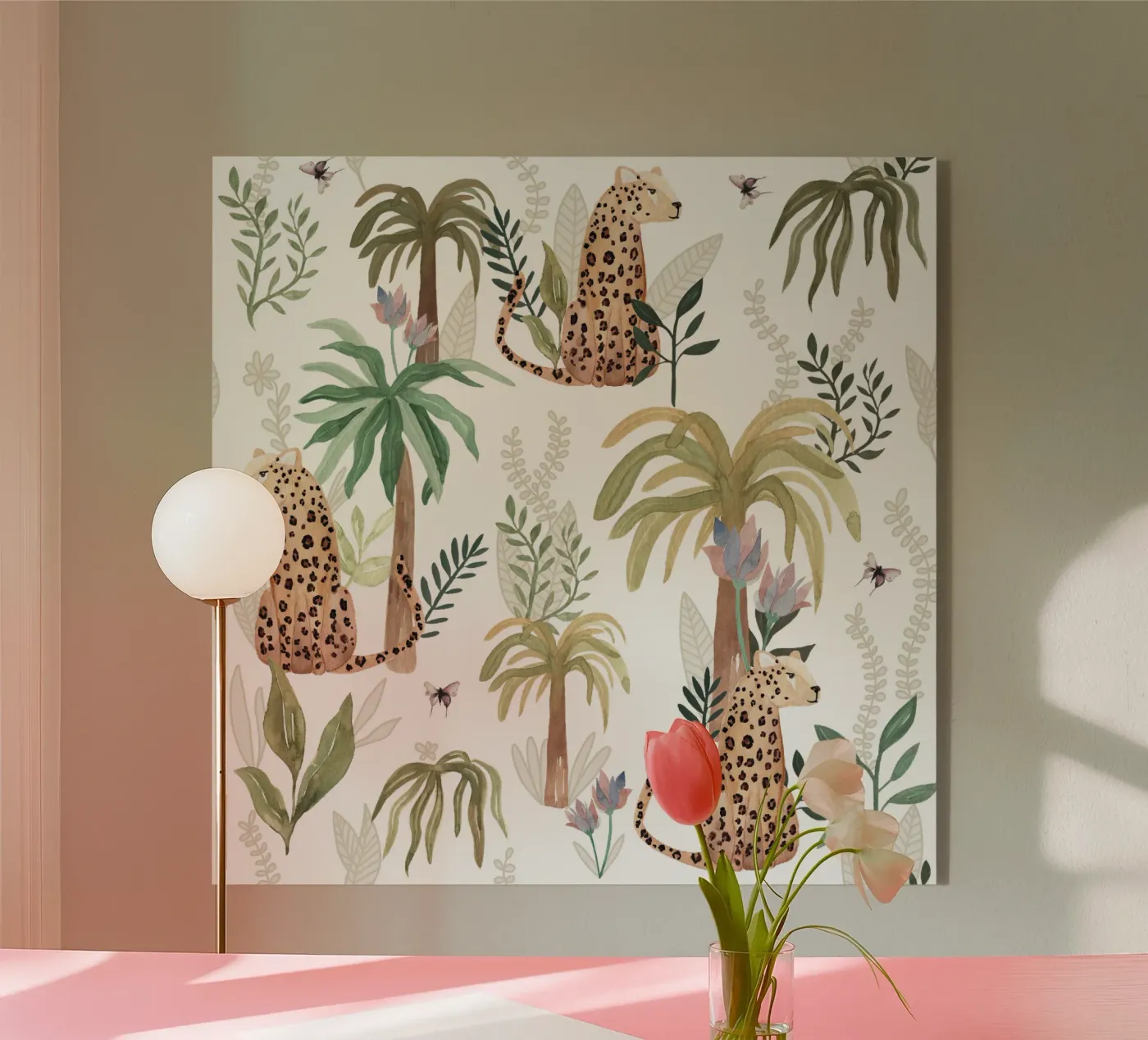 Jungle acrylic glass by Sabrina Ziegenhorn