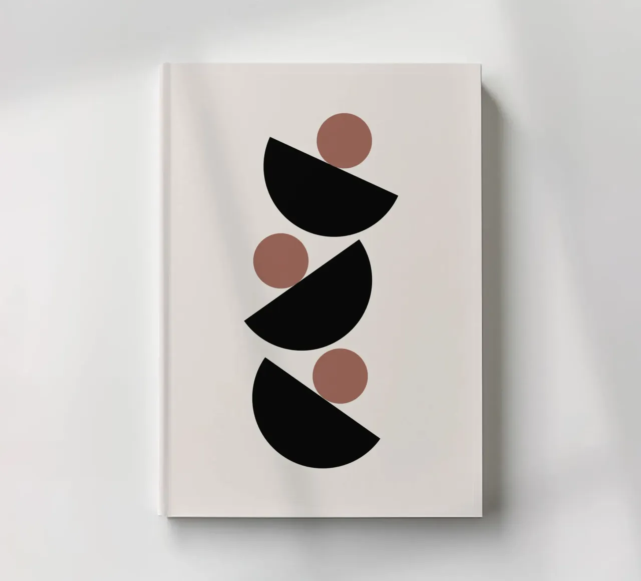 Astratto Boho metà secolo Pattern 04 diario da Paigaam Studio