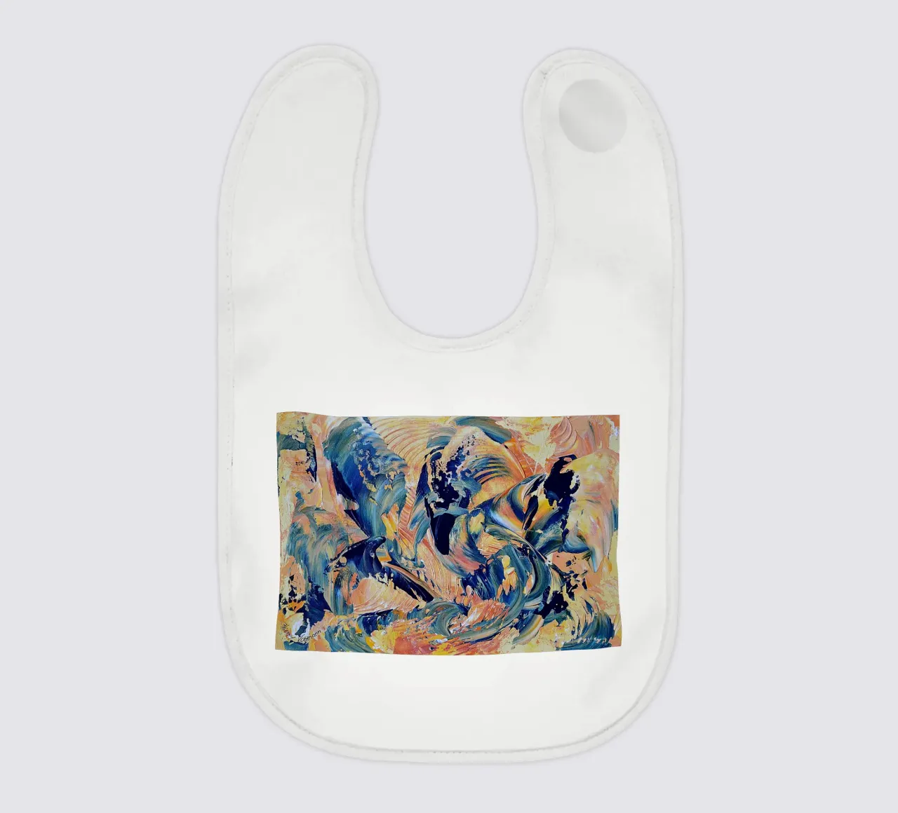 IDEAL GIFT 40 bavaglino da Thierry Vobmann Abstract painting