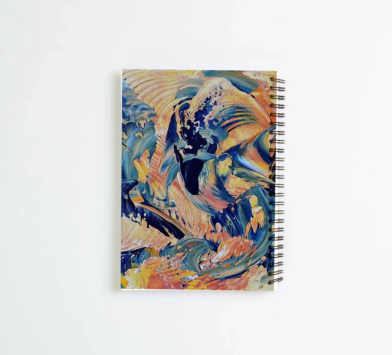 IDEAL GIFT 40 spiral notebook by Thierry Vobmann Abstract painting