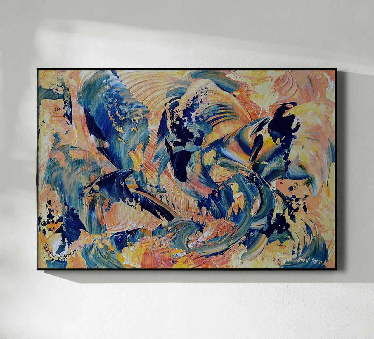 IDEAL GIFT 40 plexiglass da Thierry Vobmann Abstract painting