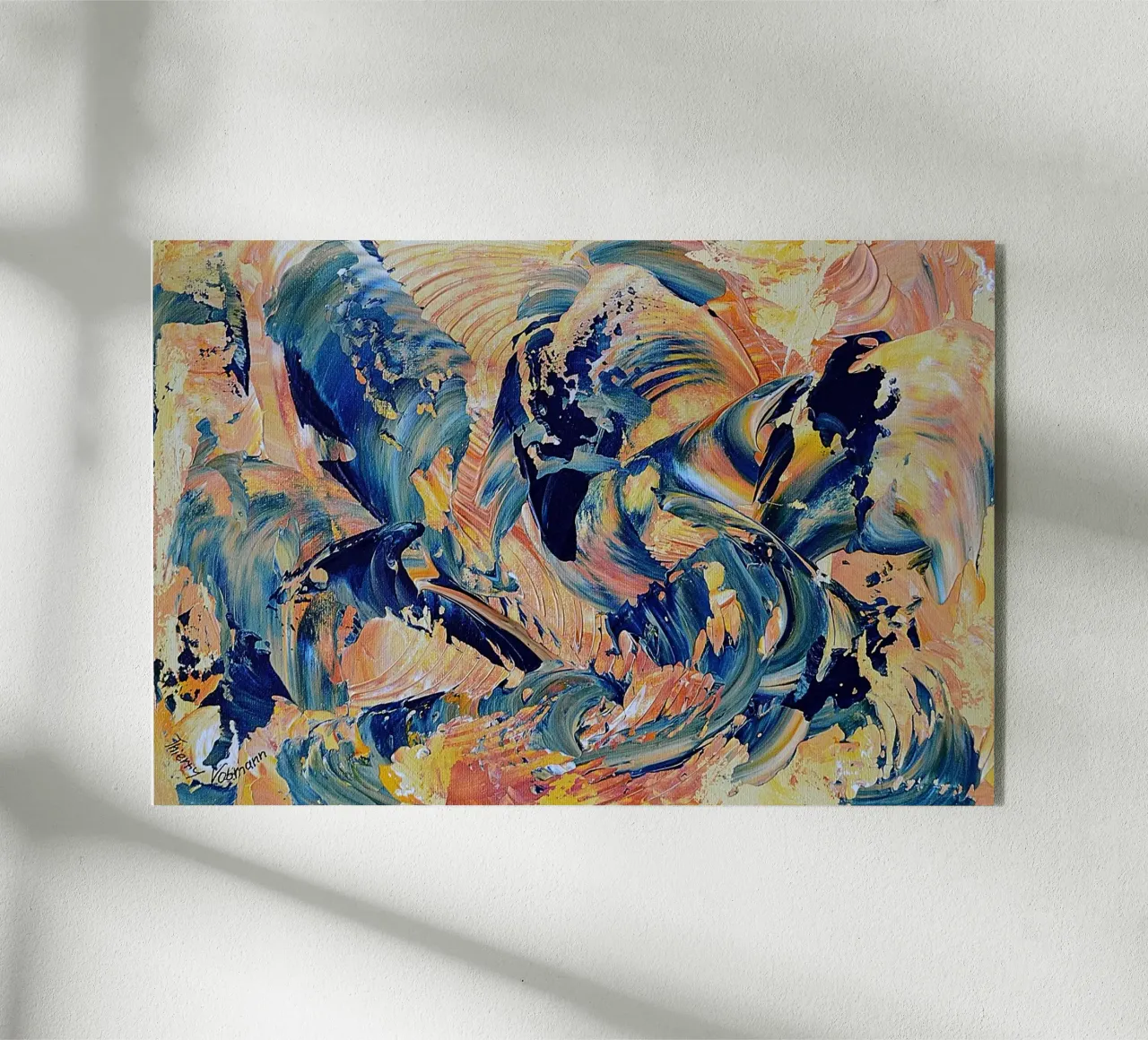 IDEAL GIFT 40 plexiglass da Thierry Vobmann Abstract painting