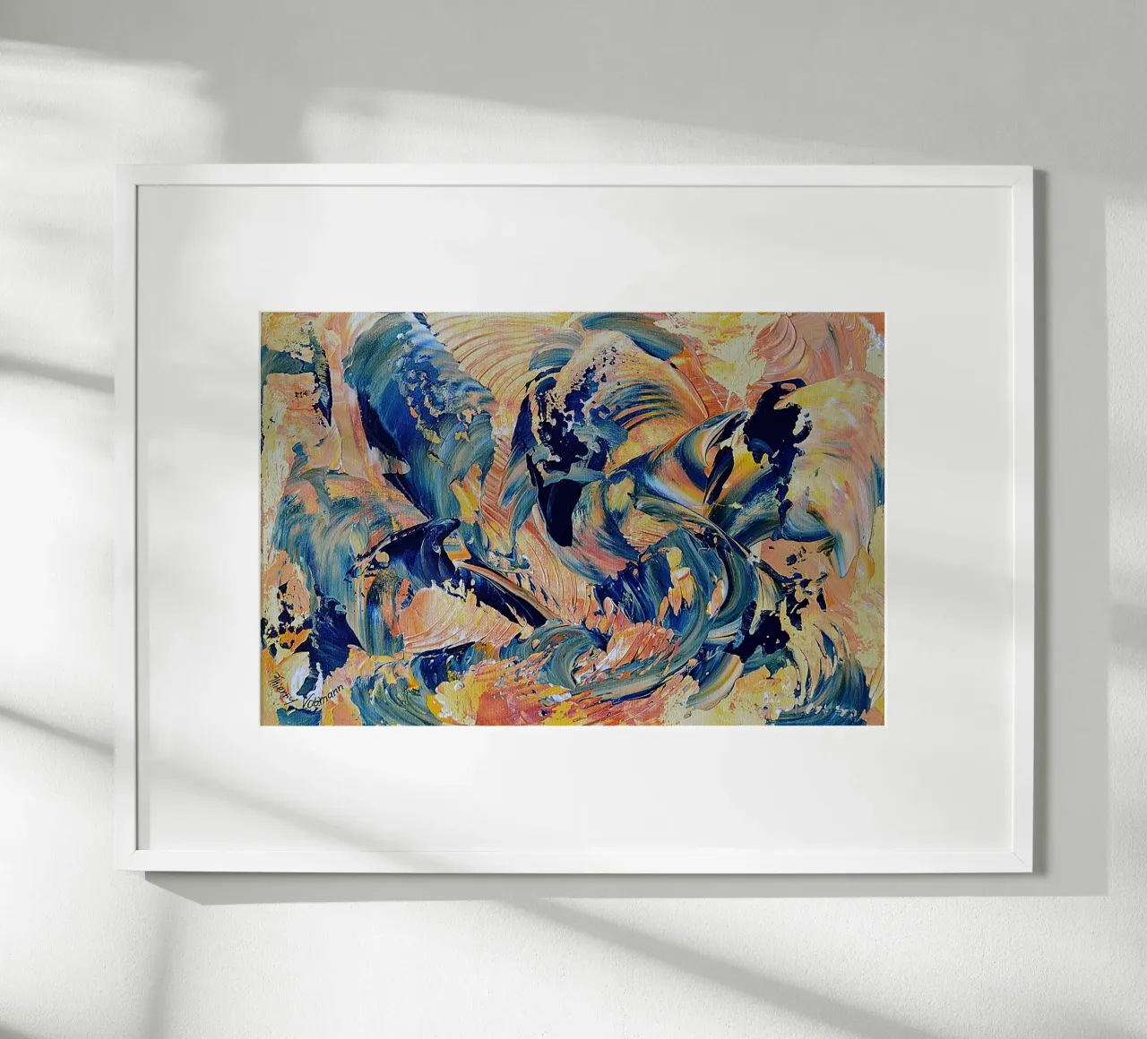 IDEAL GIFT 40 poster da Thierry Vobmann Abstract painting