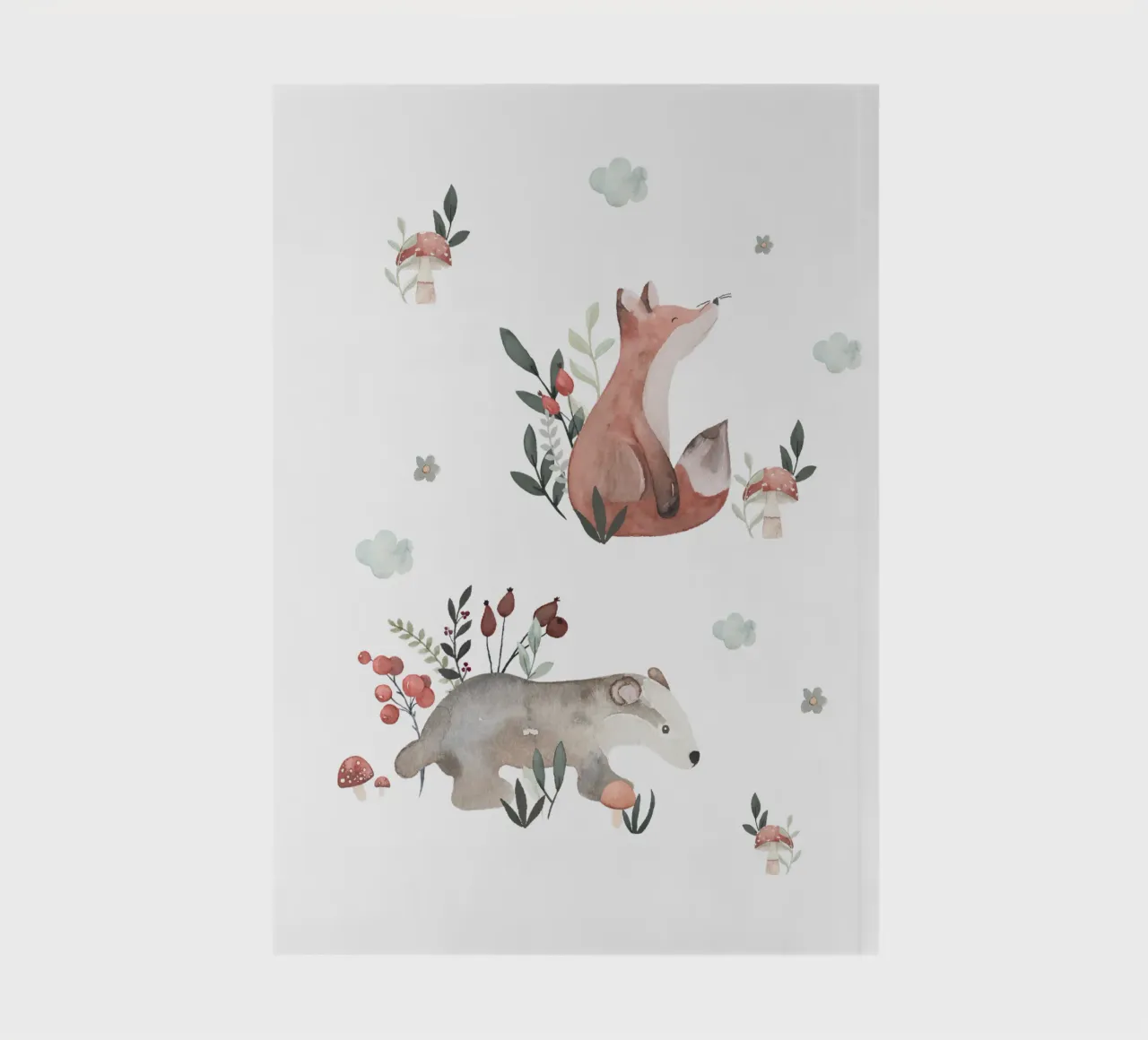 In the forest notebook by Sabrina Ziegenhorn