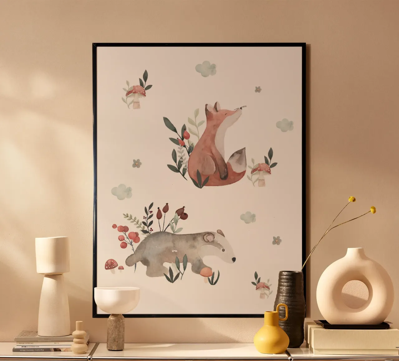 Nella foresta poster da Sabrina Ziegenhorn