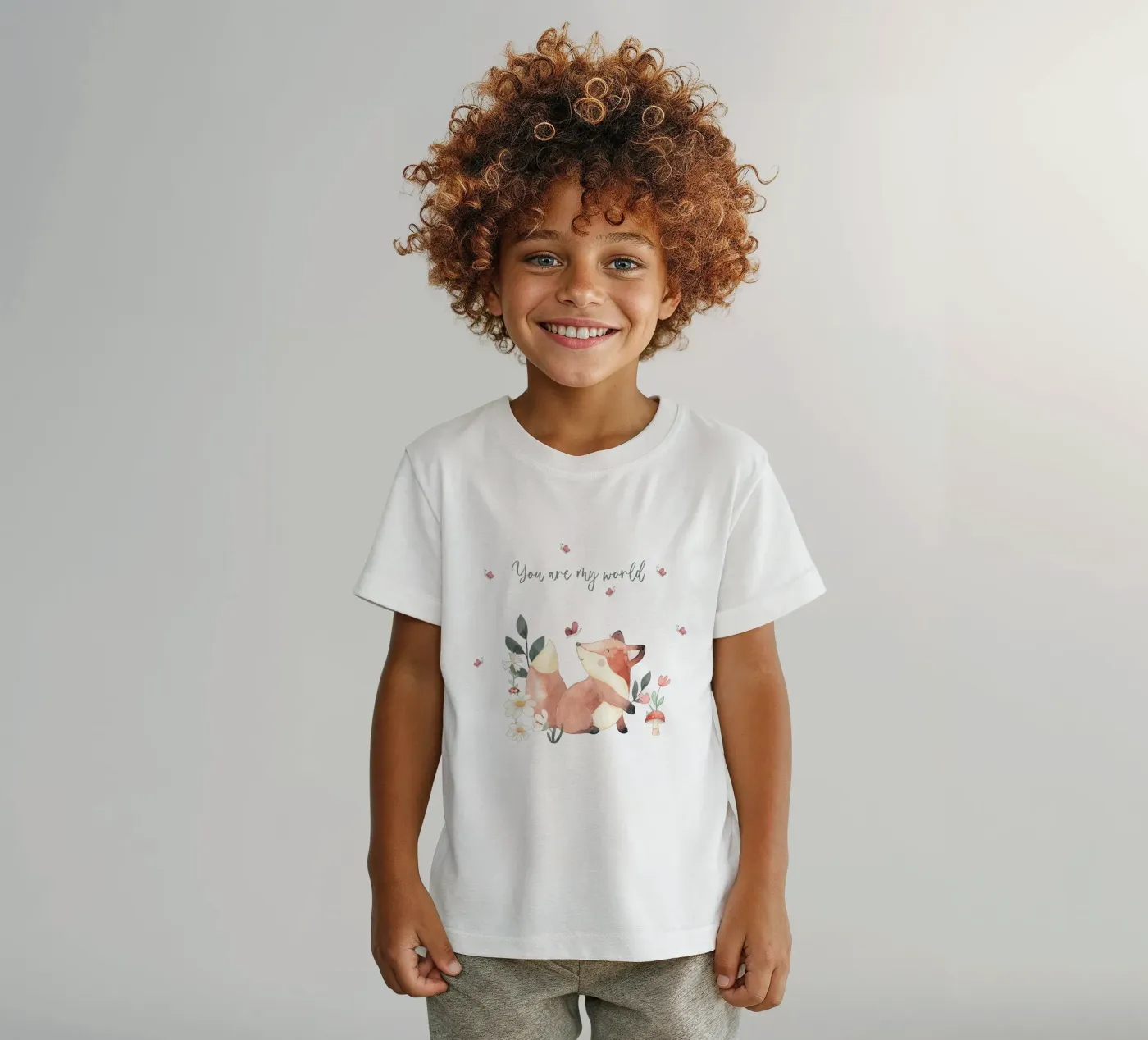Foxy t-shirt bambini da Sabrina Ziegenhorn