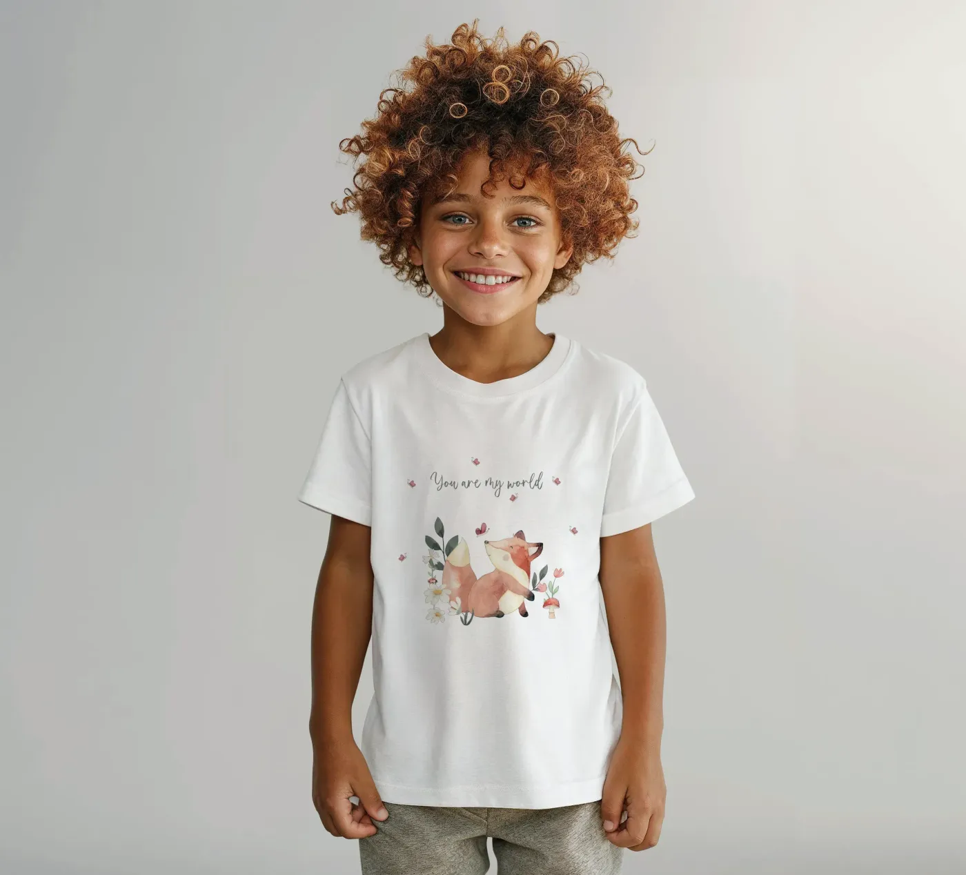 Foxy t-shirt bambini da Sabrina Ziegenhorn