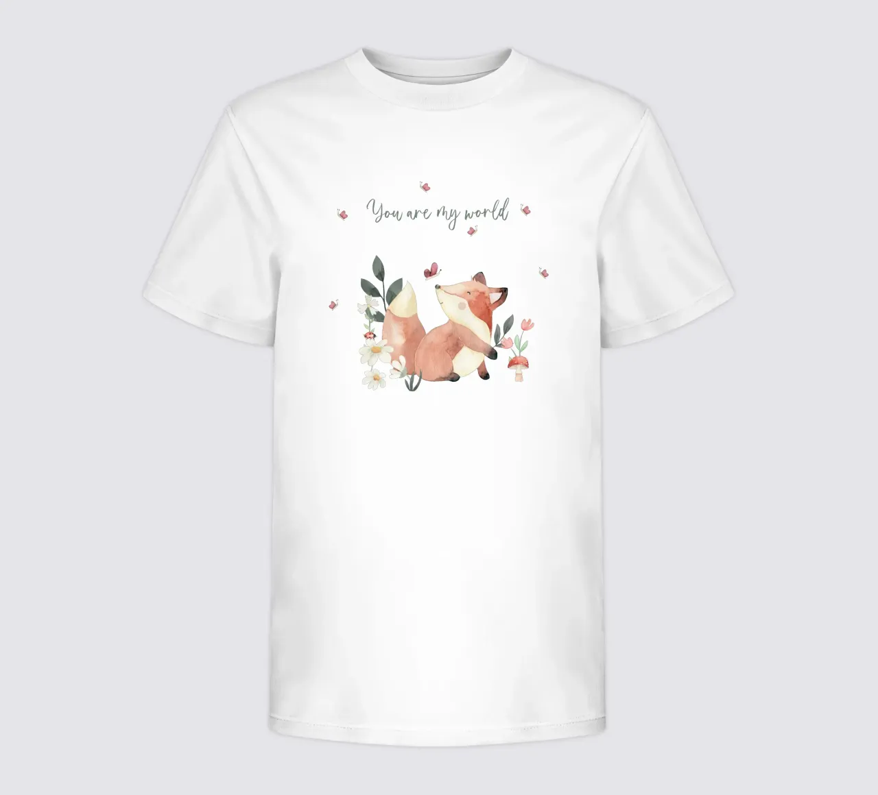 Foxy kids t-shirt by Sabrina Ziegenhorn