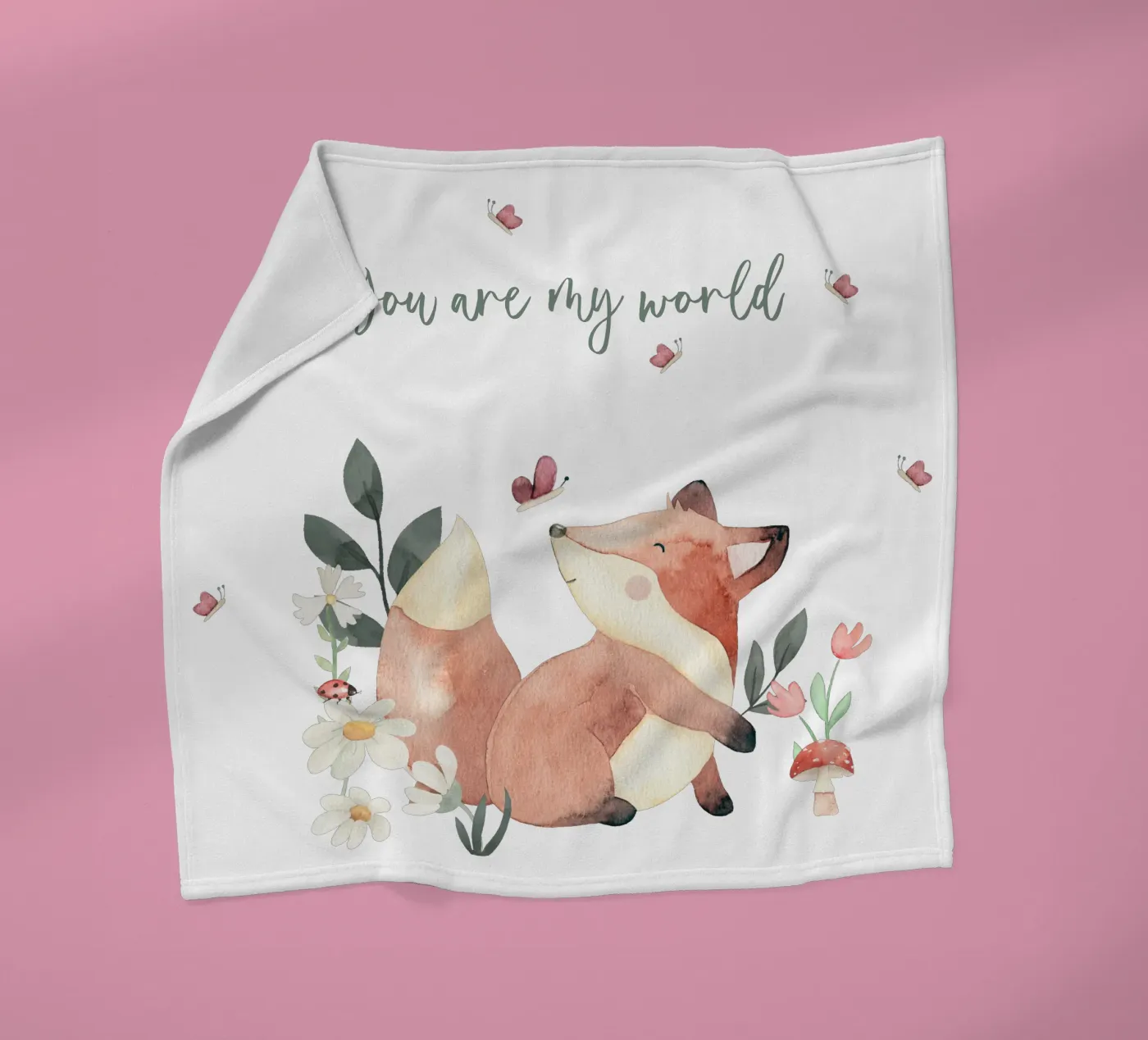 Foxy coperta in pile da Sabrina Ziegenhorn