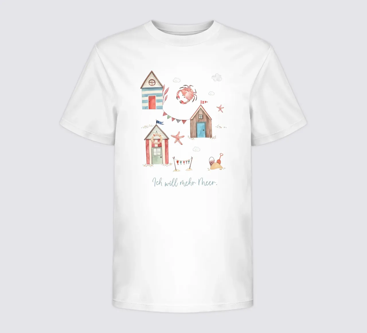 Vita da spiaggia t-shirt bambini da Sabrina Ziegenhorn