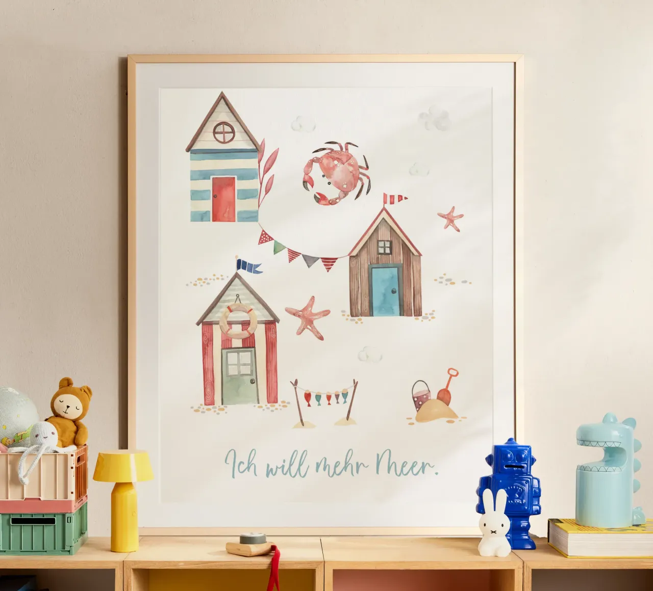 Vita da spiaggia poster da Sabrina Ziegenhorn