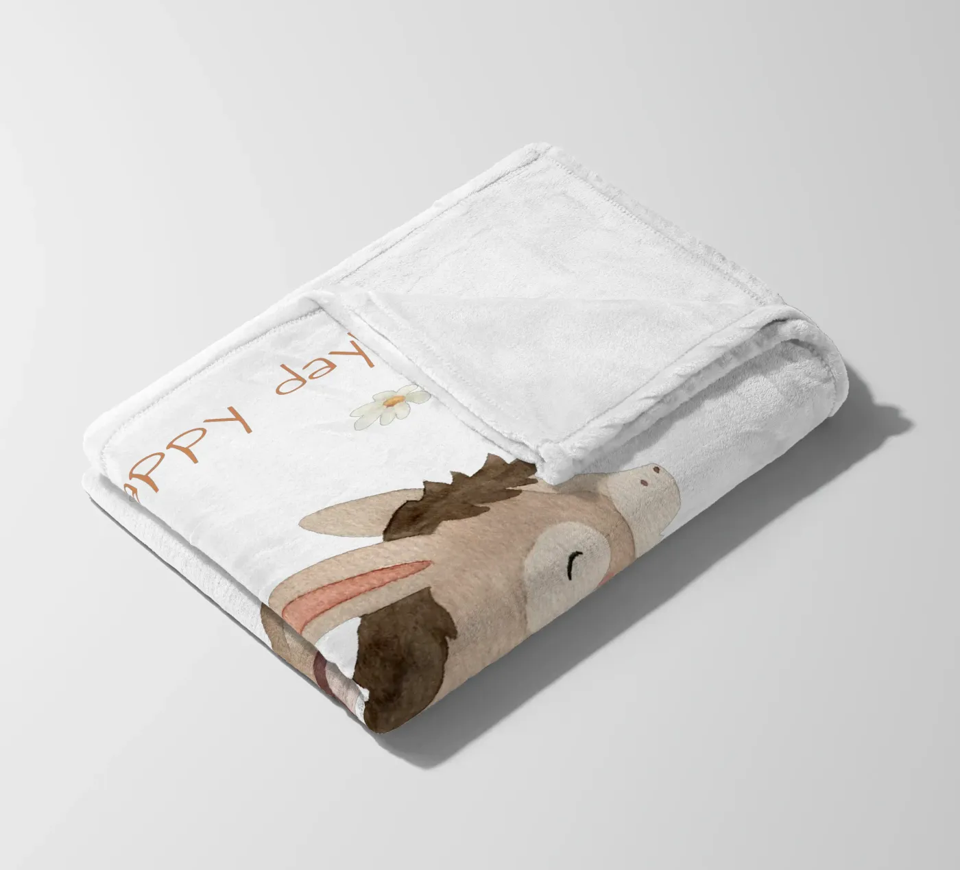 Eselchen fleecedeken van Sabrina Ziegenhorn