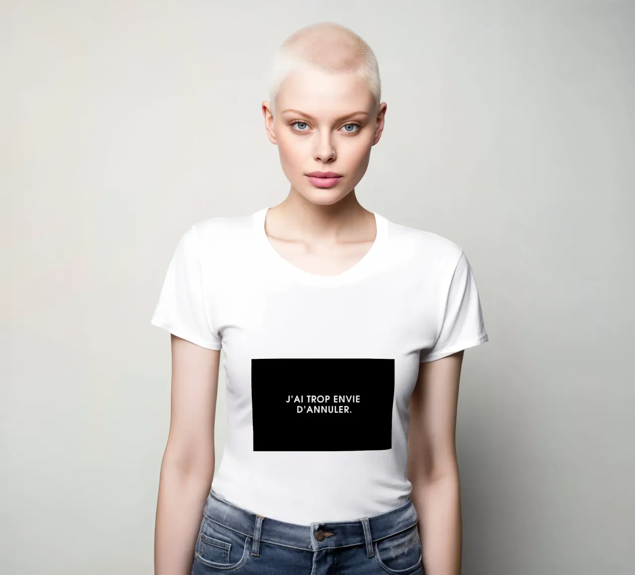 J'ai trop envie d'annuler - Black t-shirt da donna da Intertitres