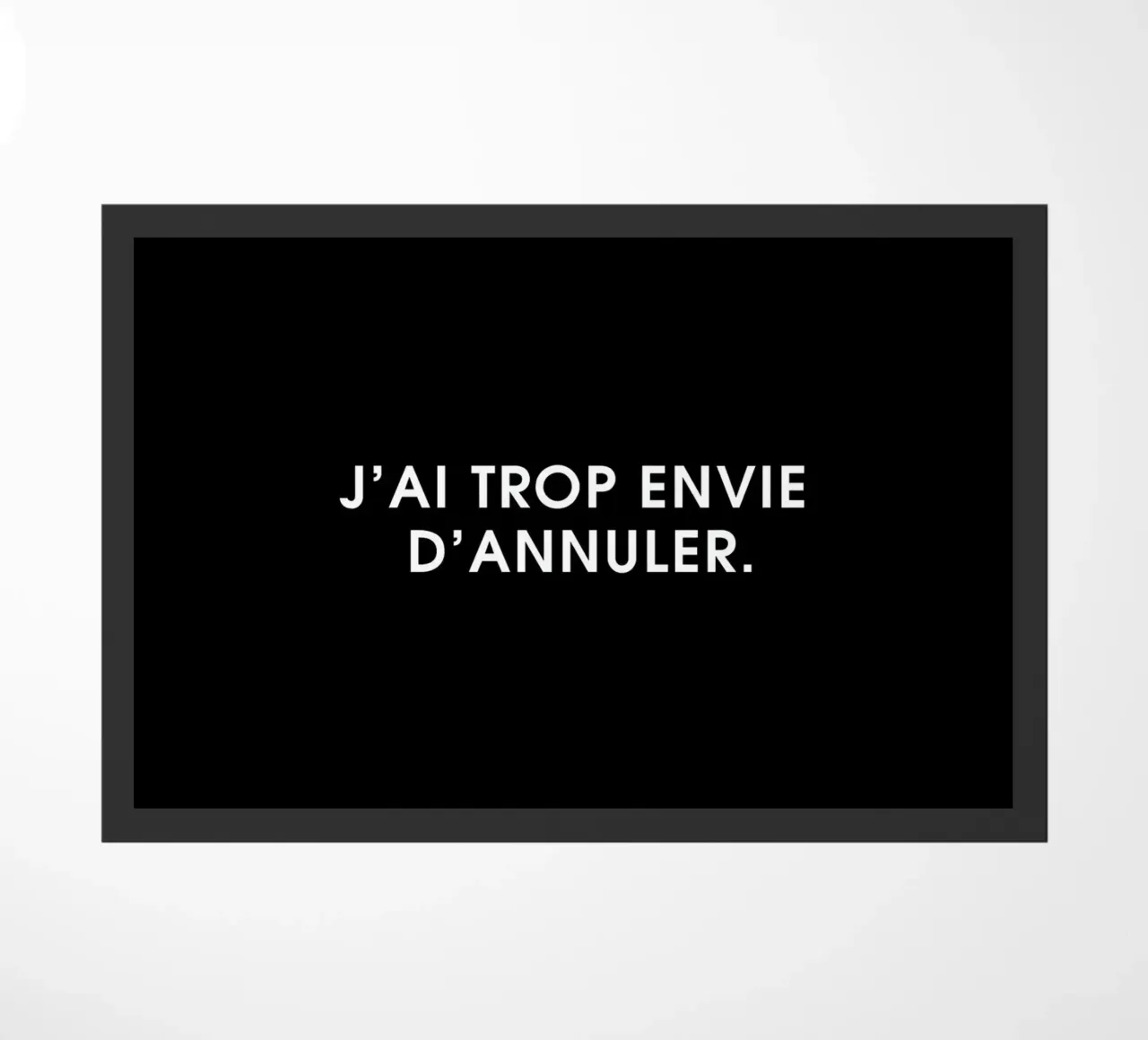 J'ai trop envie d'annuler - Black zerbino da Intertitres