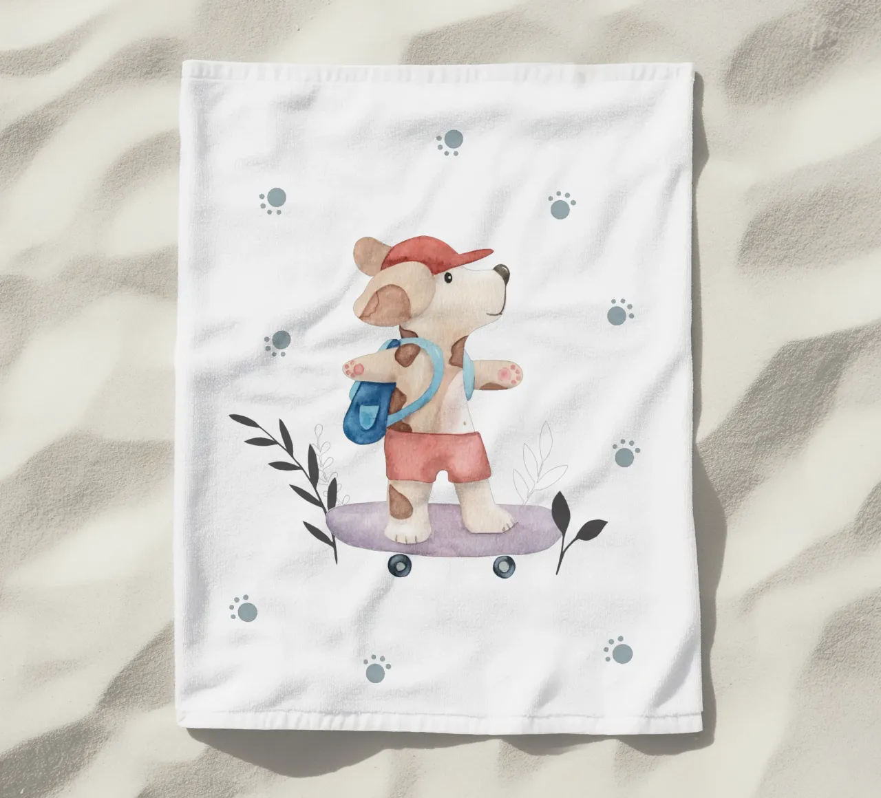 cane cool telo mare da Sabrina Ziegenhorn