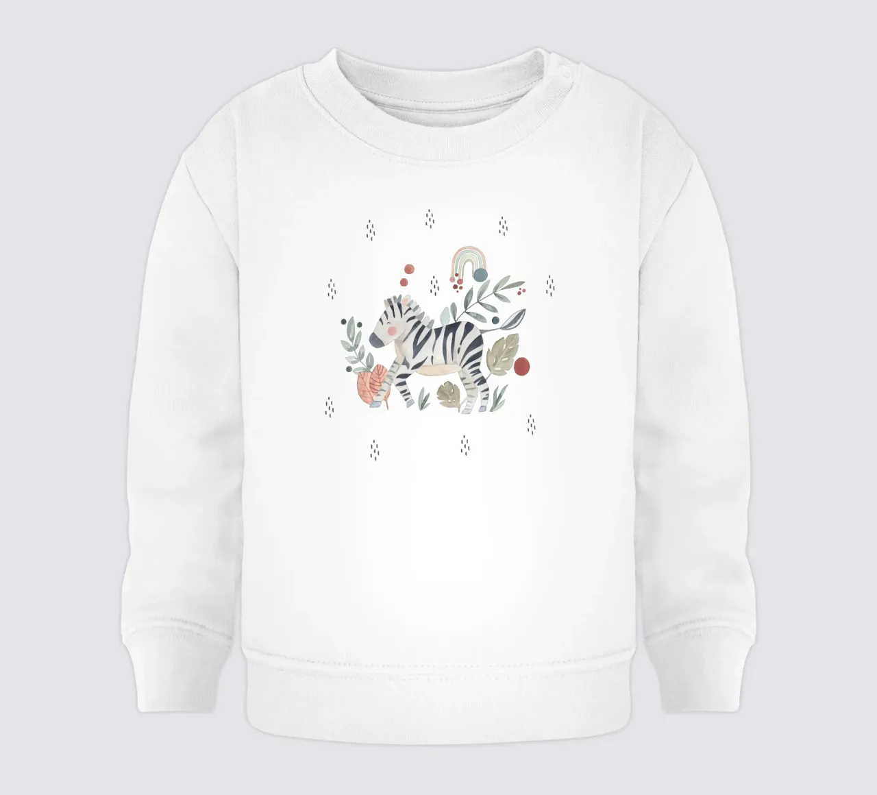 Zoe Cebra sudadera de bebé de Sabrina Ziegenhorn