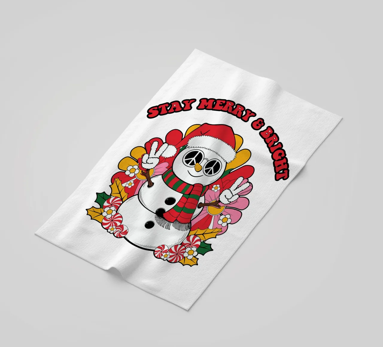Stay Merry & Bright telo mare da edsonramosart