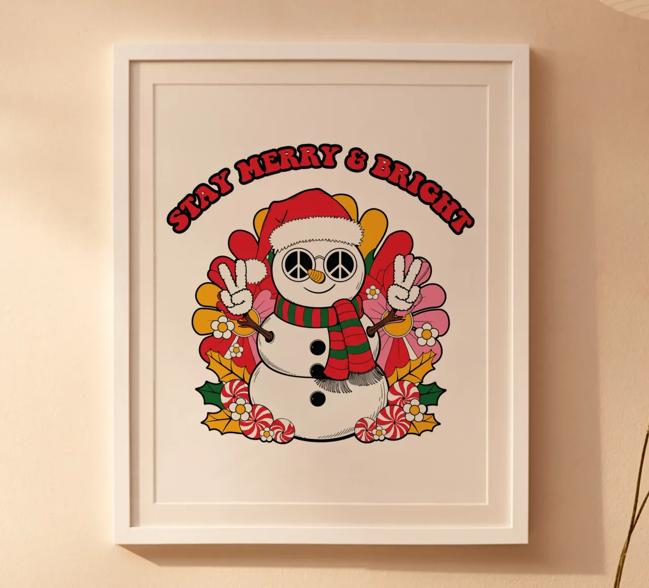 Stay Merry & Bright carta hahnemühle da edsonramosart