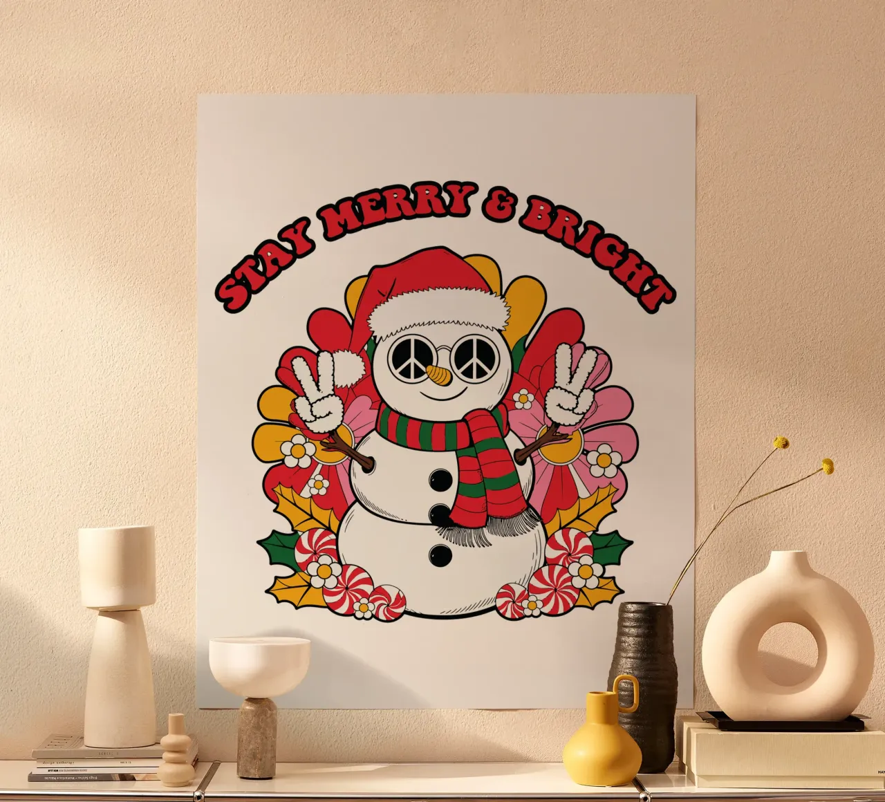 Stay Merry & Bright carta hahnemühle da edsonramosart