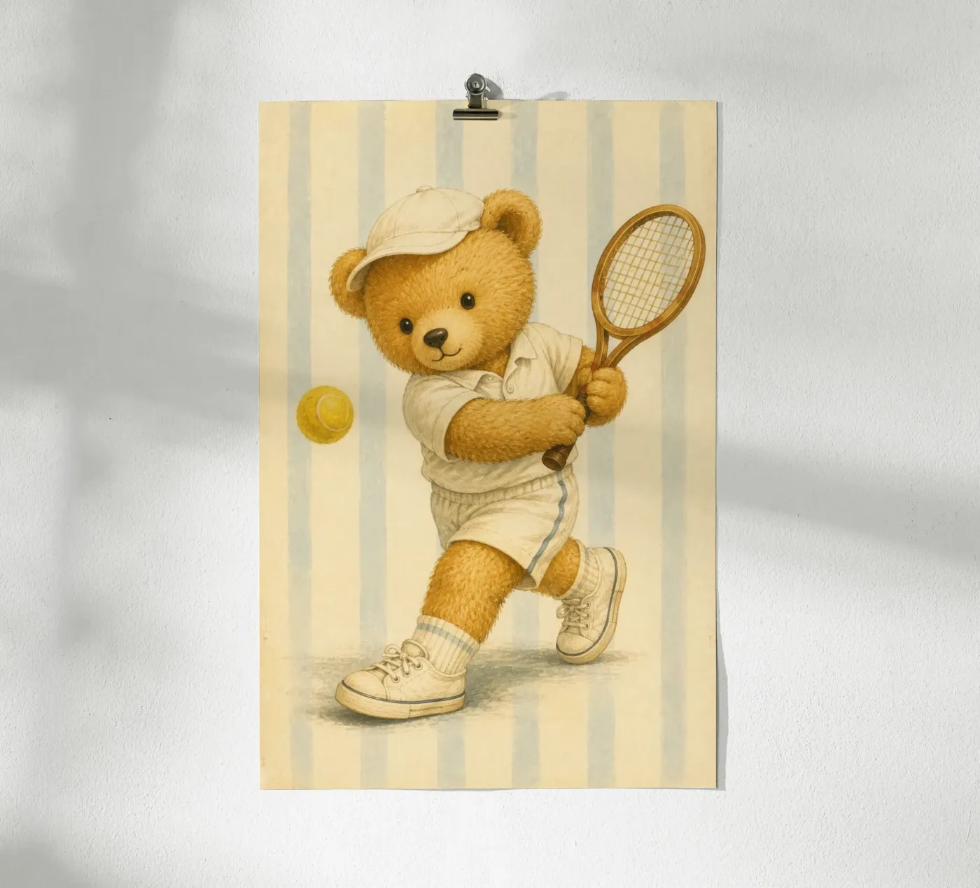 Smash Bear poster da child learning
