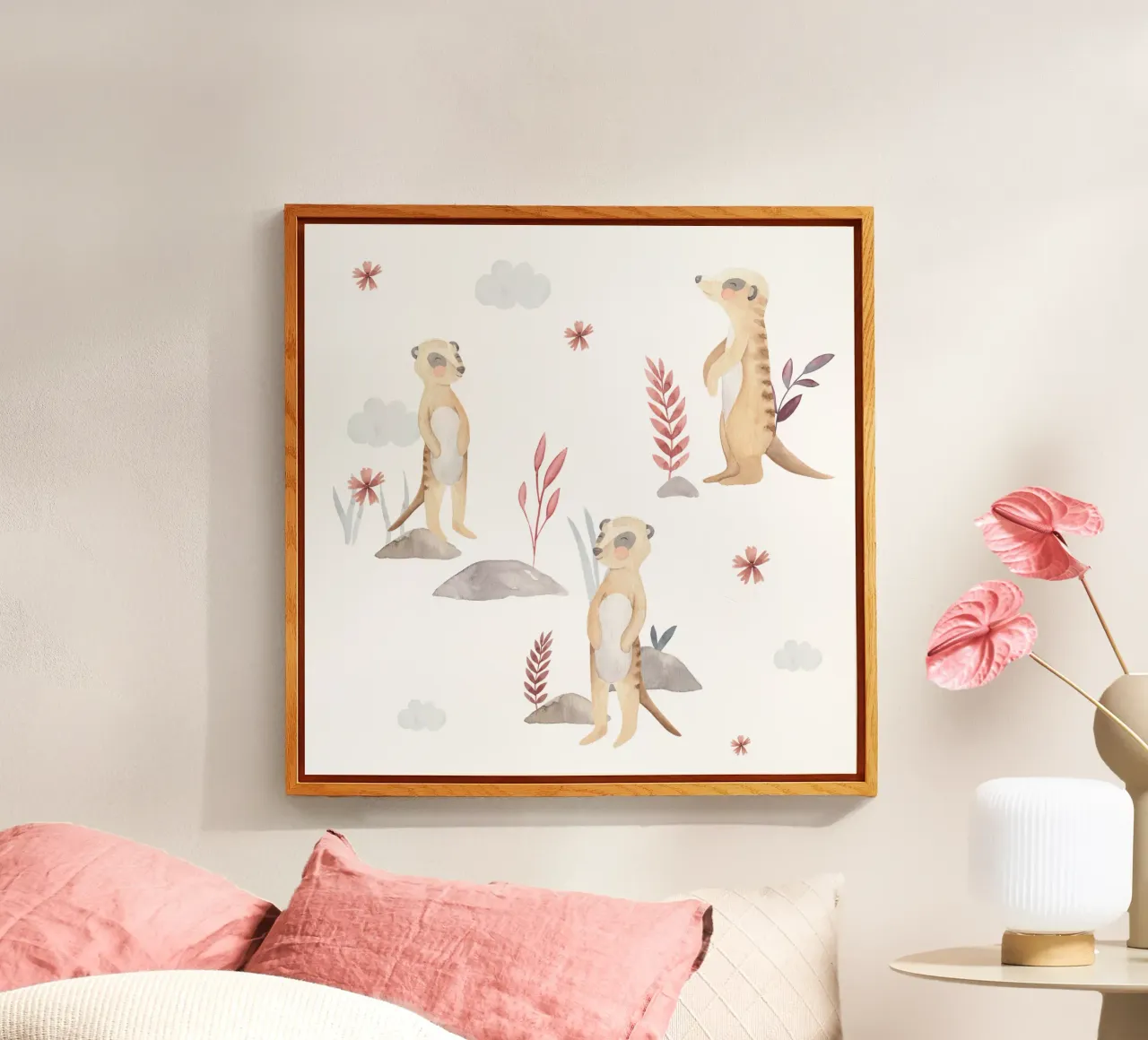 Meerkat plexiglass da Sabrina Ziegenhorn