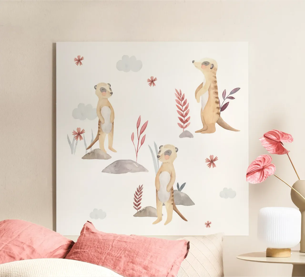 Meerkat plexiglass da Sabrina Ziegenhorn