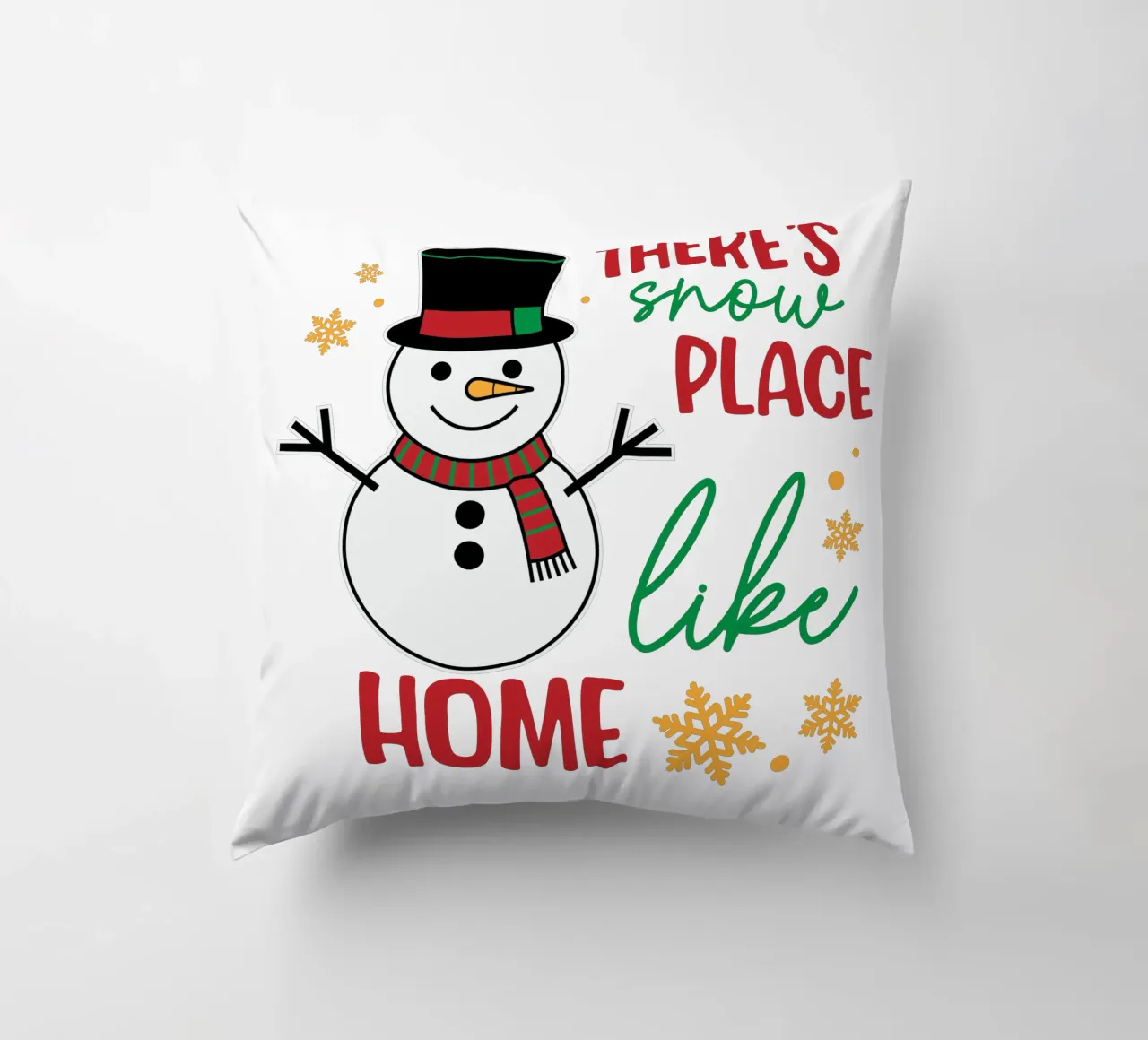 There's snow place like home cuscino da edsonramosart