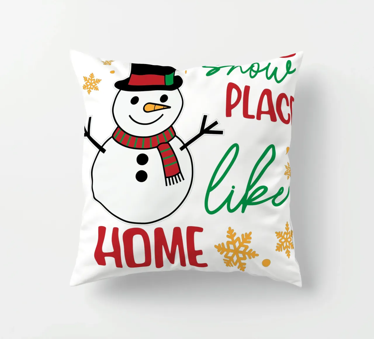 There's snow place like home cuscino da edsonramosart