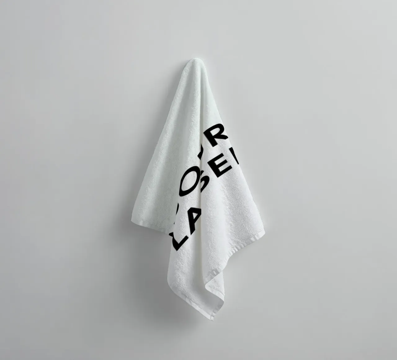 Il y a un jour en trop dans la semaine - White asciugamano da bagno da Intertitres