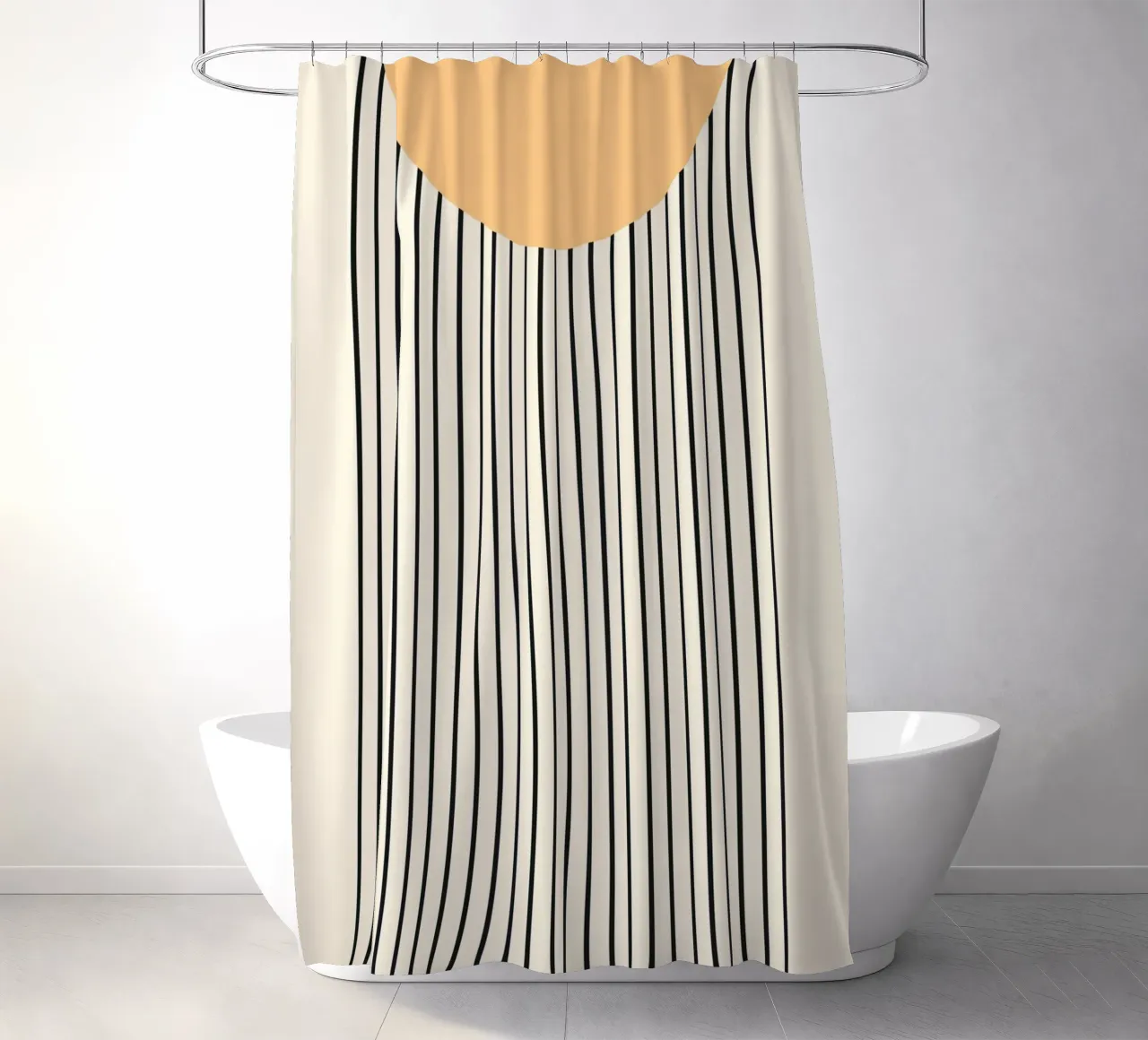 Astratto Boho metà secolo Pattern 07 tenda da doccia da Paigaam Studio