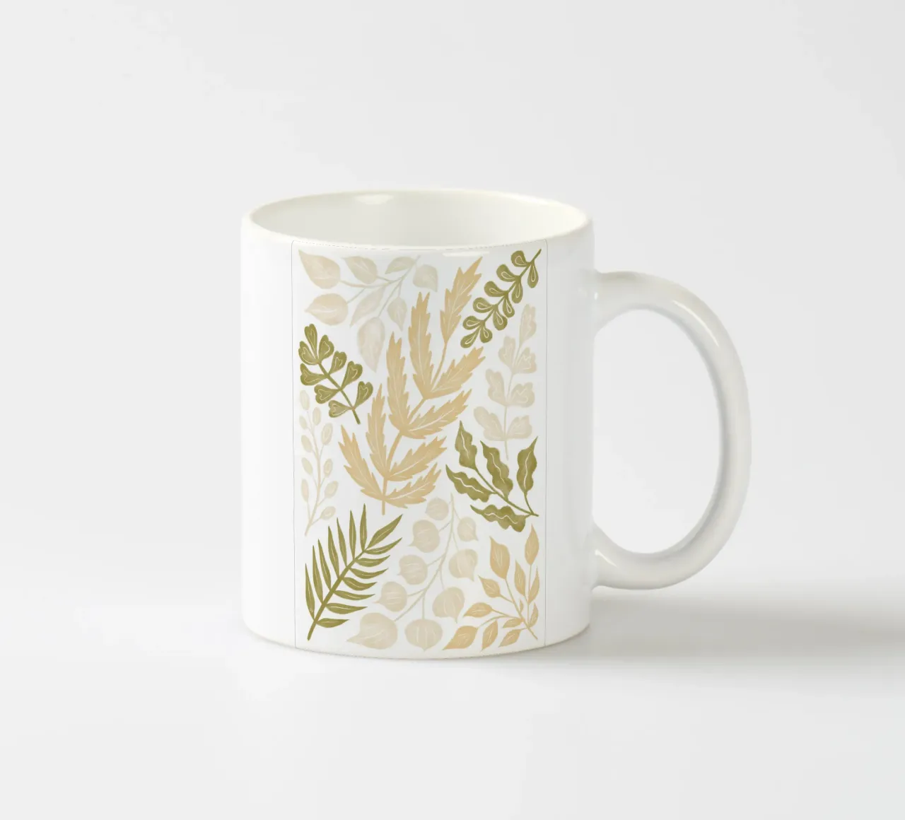 Brunch beige neutro tazza in ceramica da Martina