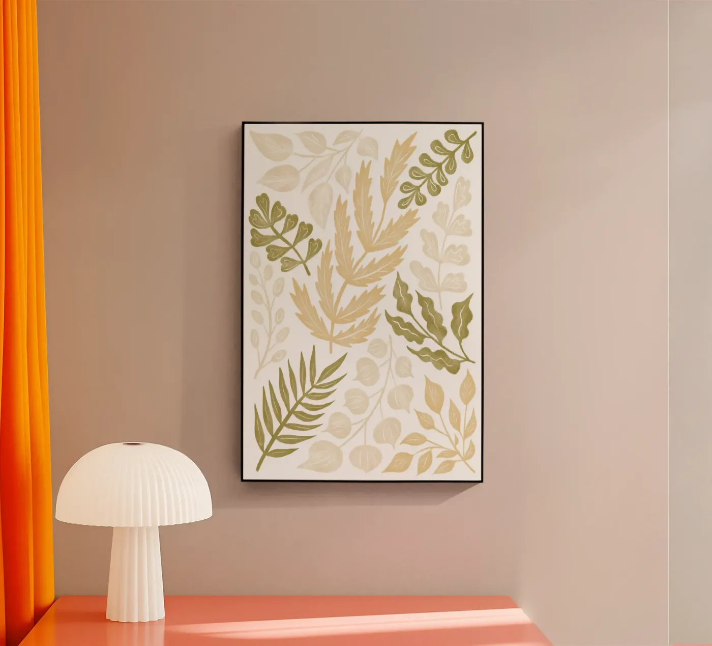 Brunch beige neutro plexiglass da Martina