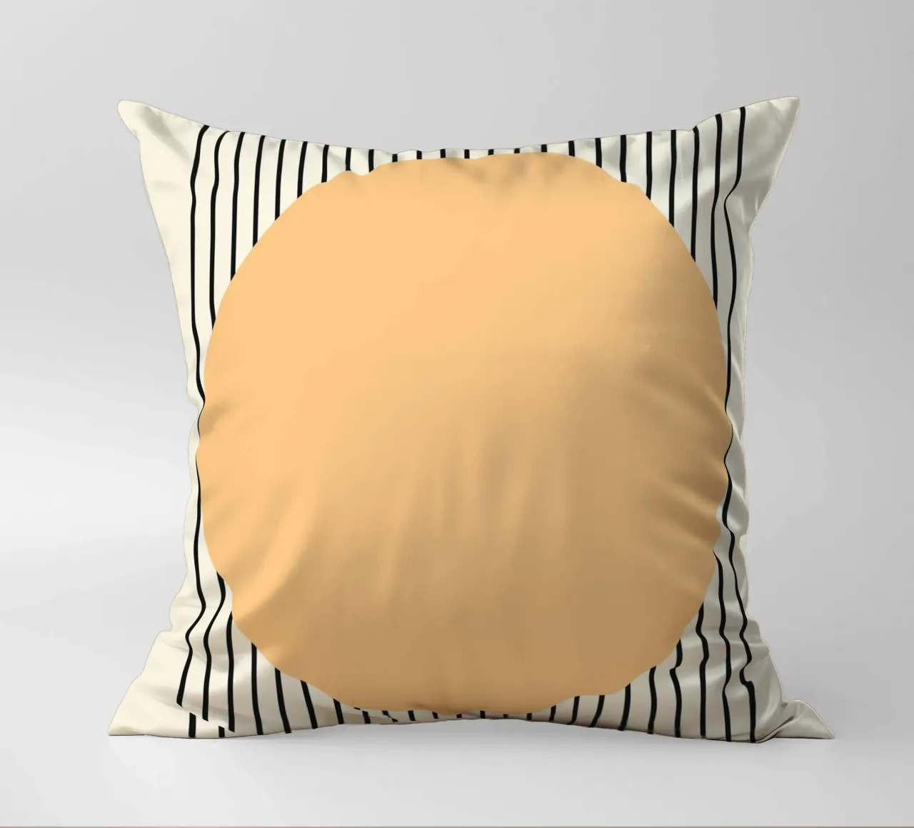 Abstract Boho mid century Pattern 08 decorative cushion by Paigaam Studio