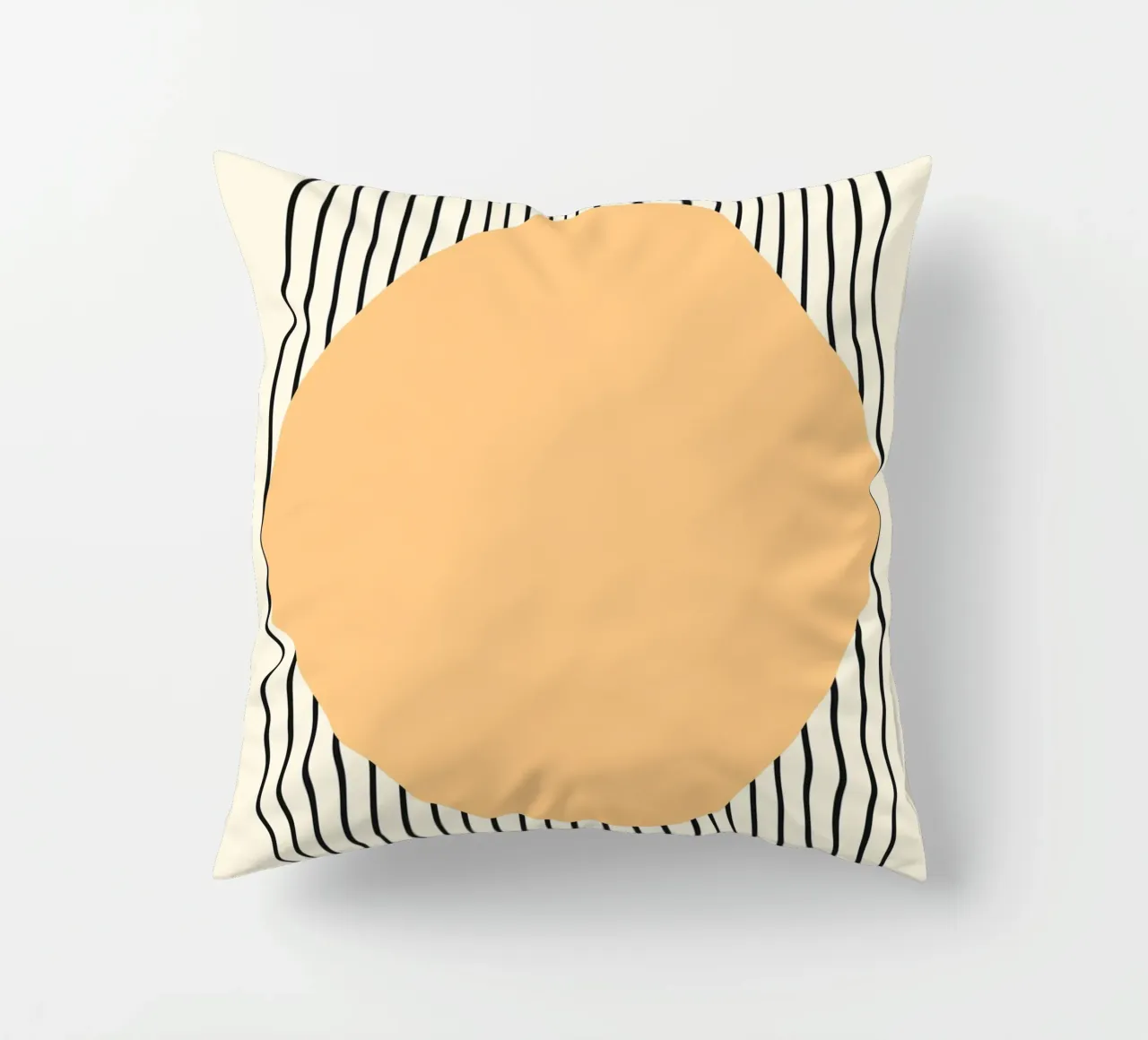 Astratto Boho metà secolo Pattern 08 cuscino da Paigaam Studio