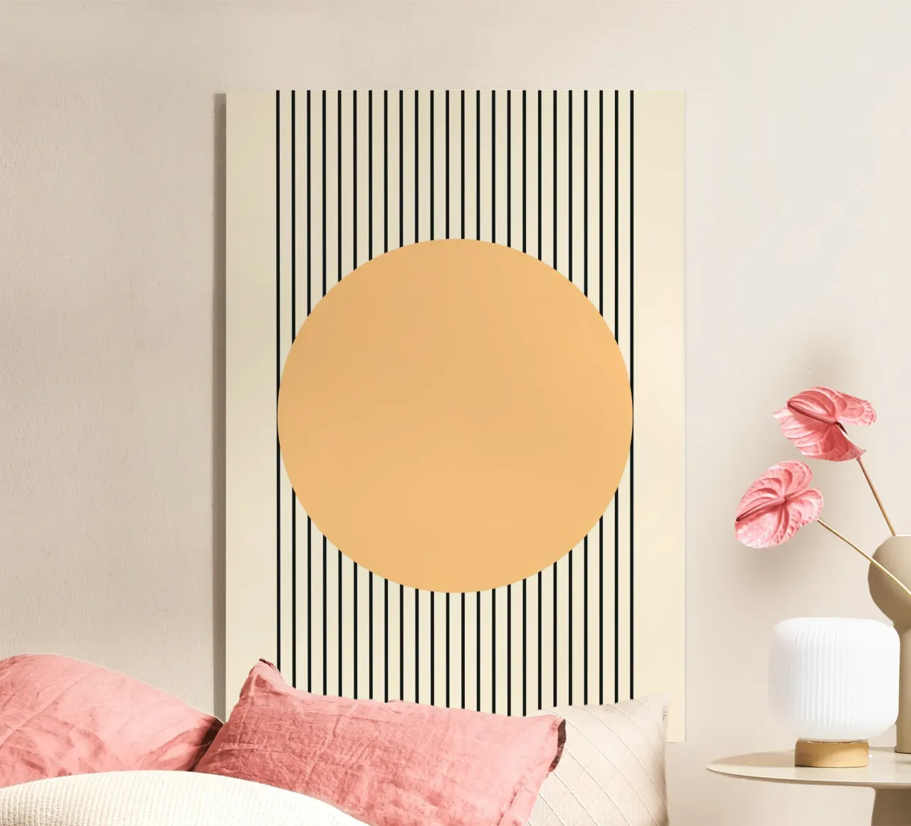 Astratto Boho metà secolo Pattern 08 plexiglass da Paigaam Studio